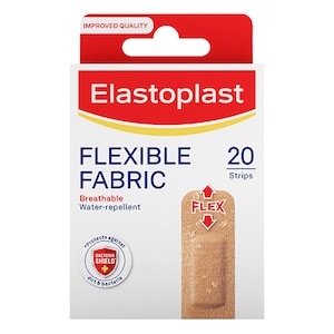 Elastoplast Flexible Fabric Breathable Strips 20 Pack