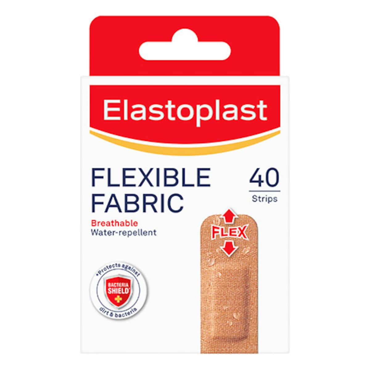 Elastoplast Flexible Fabric Breathable Strips 40 Pack