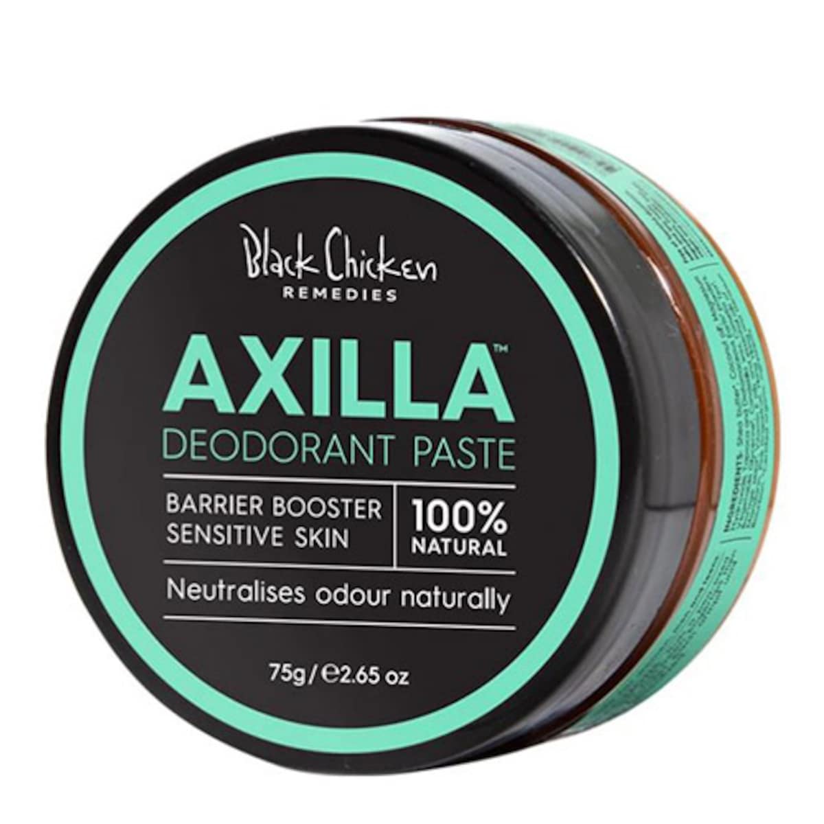 Black Chicken Remedies Axilla Natural Deodorant Paste Barrier Booster 75G