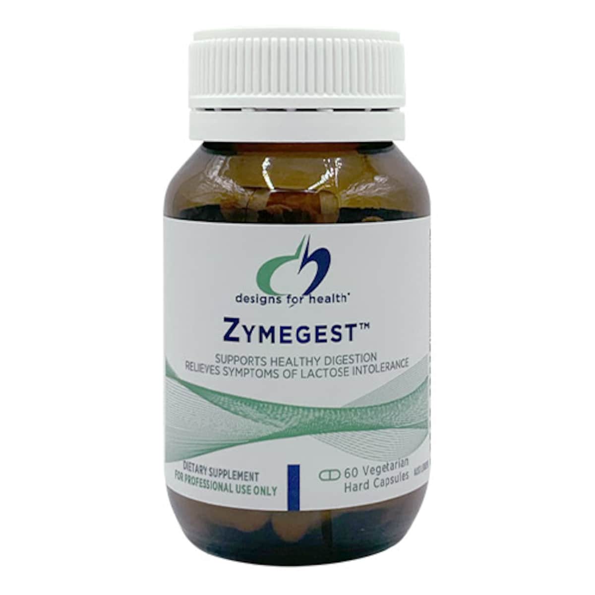 Designs for Health Zymegest 60 Vege Hard Capsules
