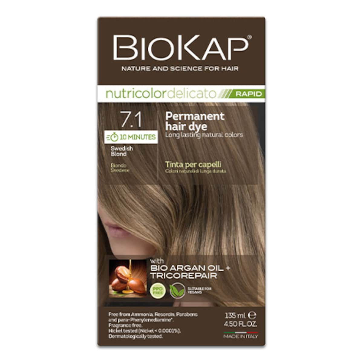 Biokap Rapid 7.1 Swedish Blond 135ml