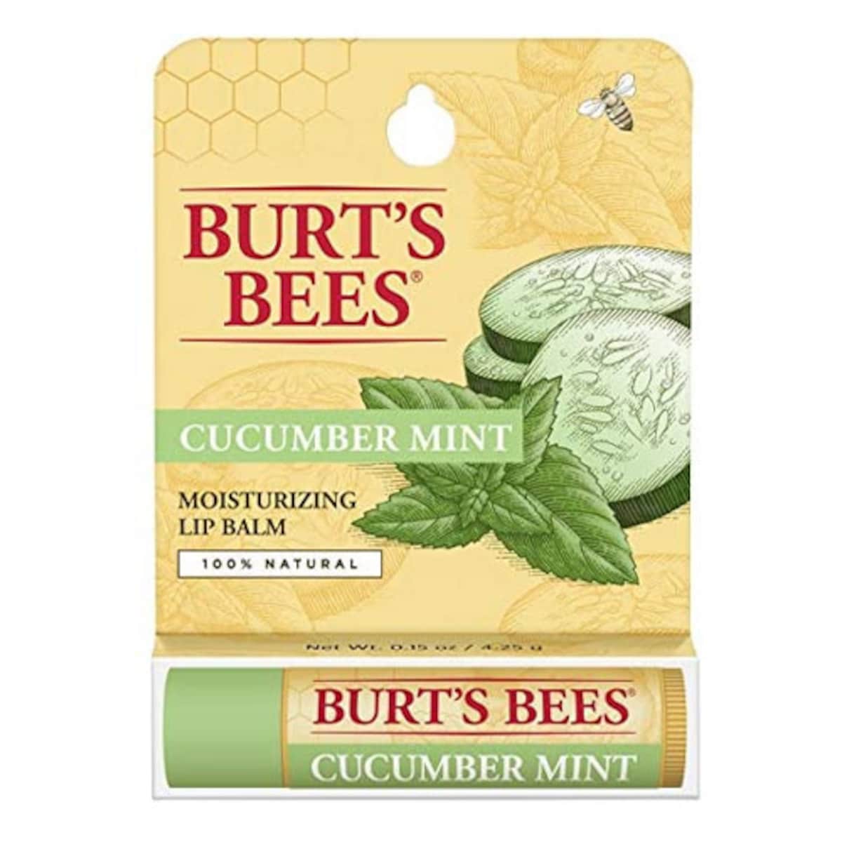 Burts Bees Cucumber & Mint Lip Balm 4.25g