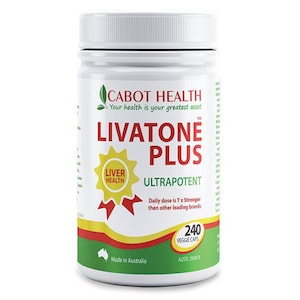 Cabot Health Livatone Plus Turmeric 240 Capsules