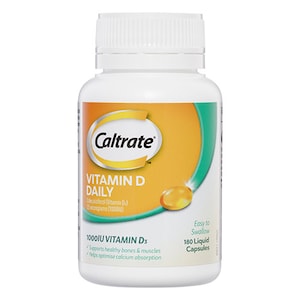 Caltrate Vitamin D 1000iu 180 Capsules