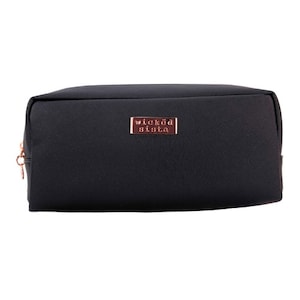 Wicked Sista Premium Black Rectangular Cosmetic Bag