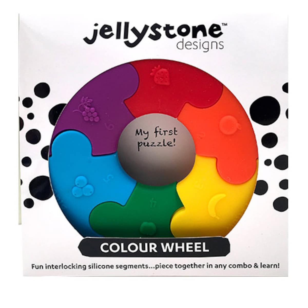 Jellystone Designs Baby Colour Wheel Rainbow