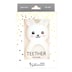 Jellystone Designs Jellies Bunny Baby Teether White