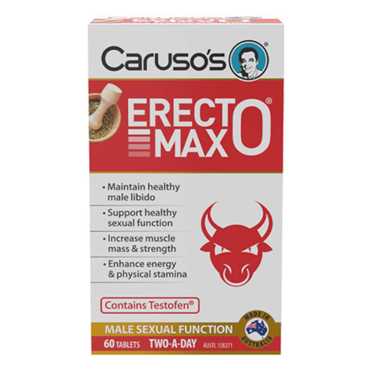 Carusos ErectoMax 60 Tablets