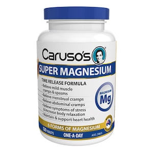 Carusos Super Magnesium 120 Tablets