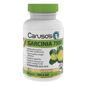 Carusos Garcinia 7500 120 Tablets