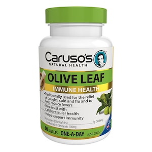 Carusos Olive Leaf 60 Tablets