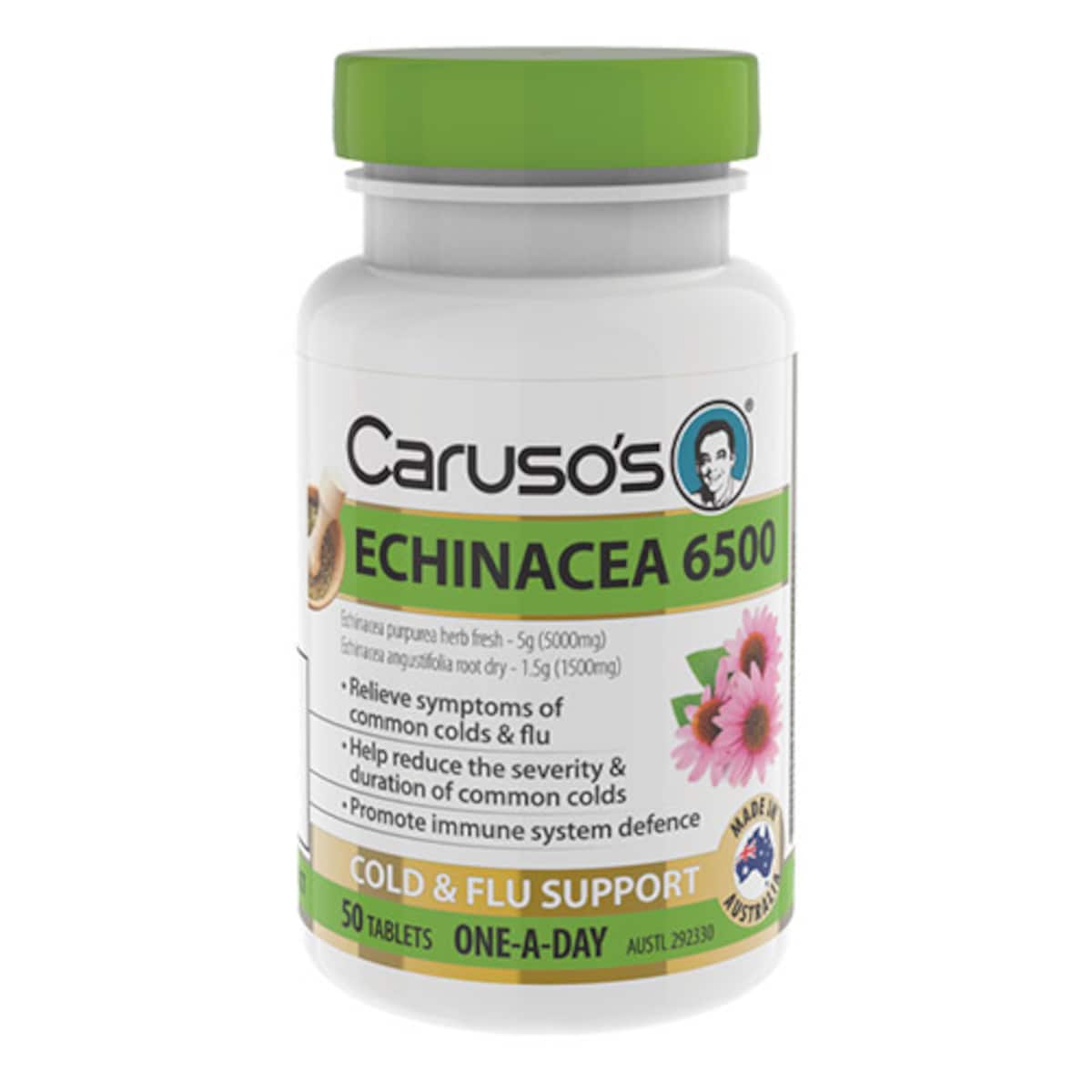 Carusos Echinacea 6500 50 Tablets