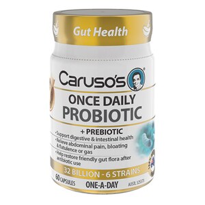 Carusos Once Daily Probiotic 60 Capsules