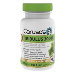 Carusos Tribulus 30000 60 Tablets