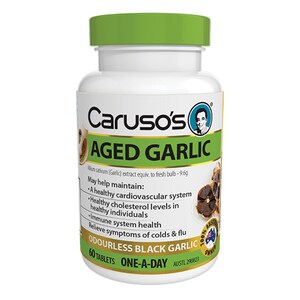 Carusos Aged Garlic 60 Tablets