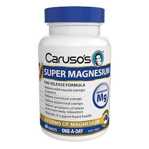 Carusos Super Magnesium 60 Tablets