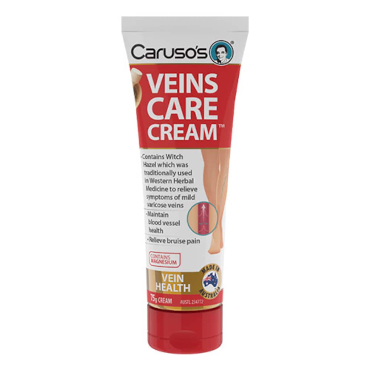 Carusos Veins Care Cream 75g