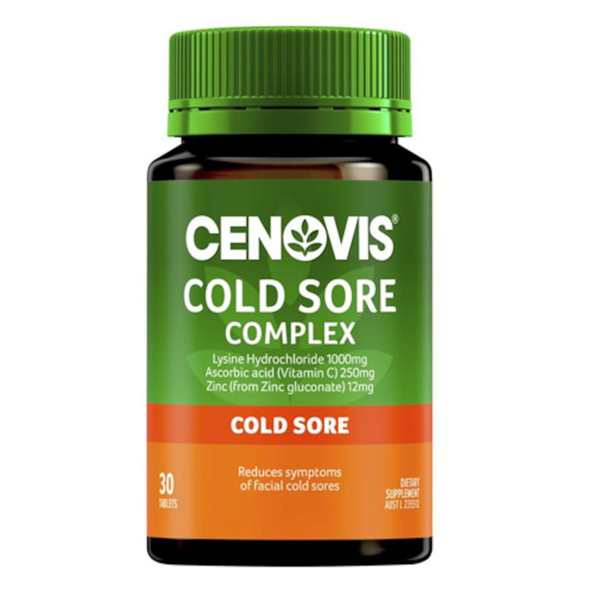 Cenovis Cold Sore Complex 30 Tablets