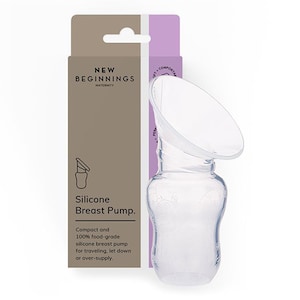 New Beginnings Silicone Manual Breast Pump