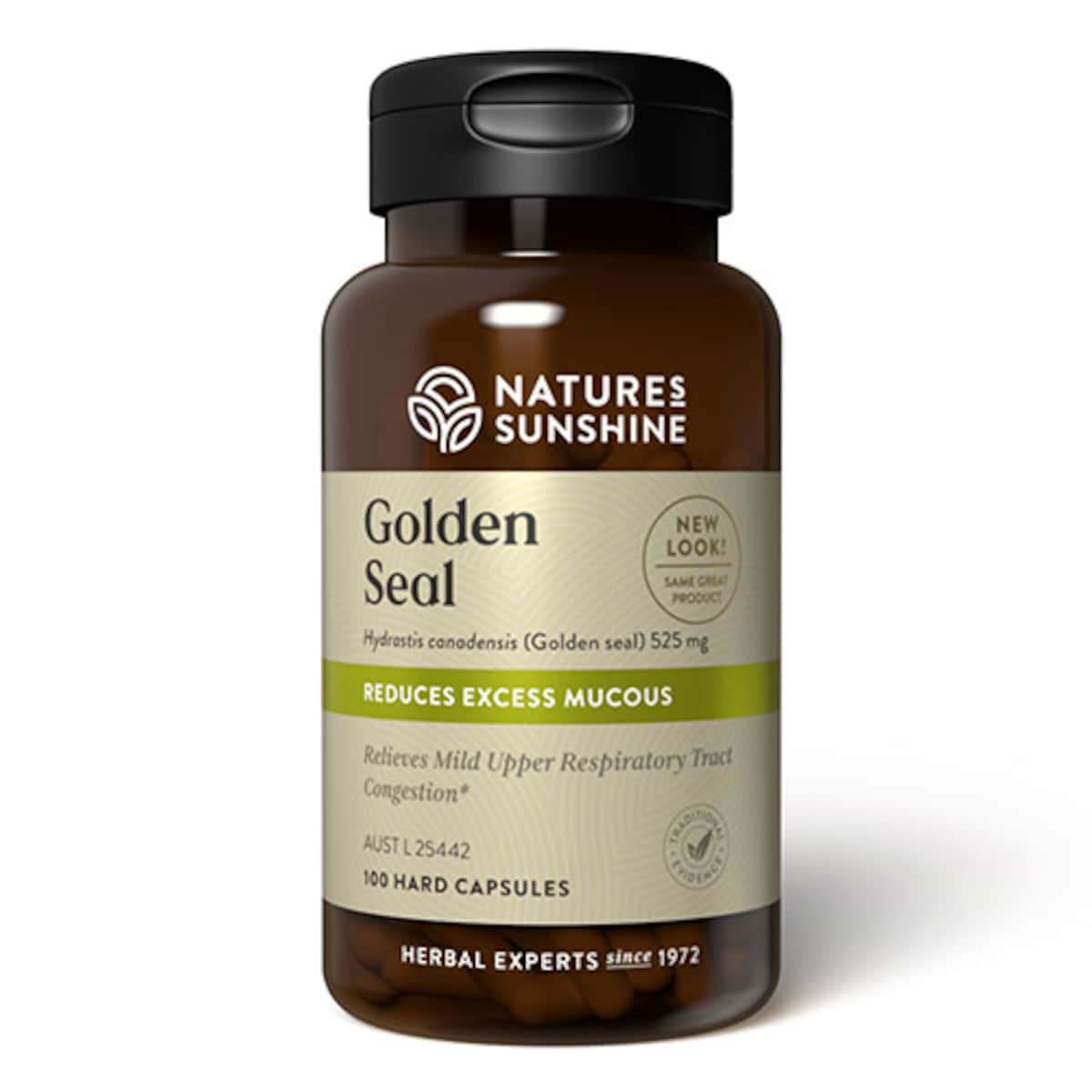 Natures Sunshine Golden Seal 525mg 100 Capsules