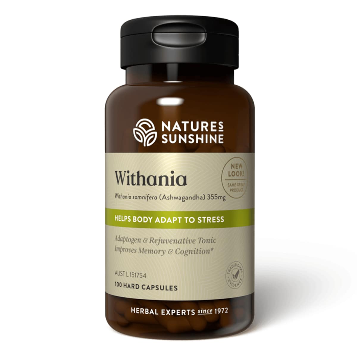 Natures Sunshine Withania 100 Capsules