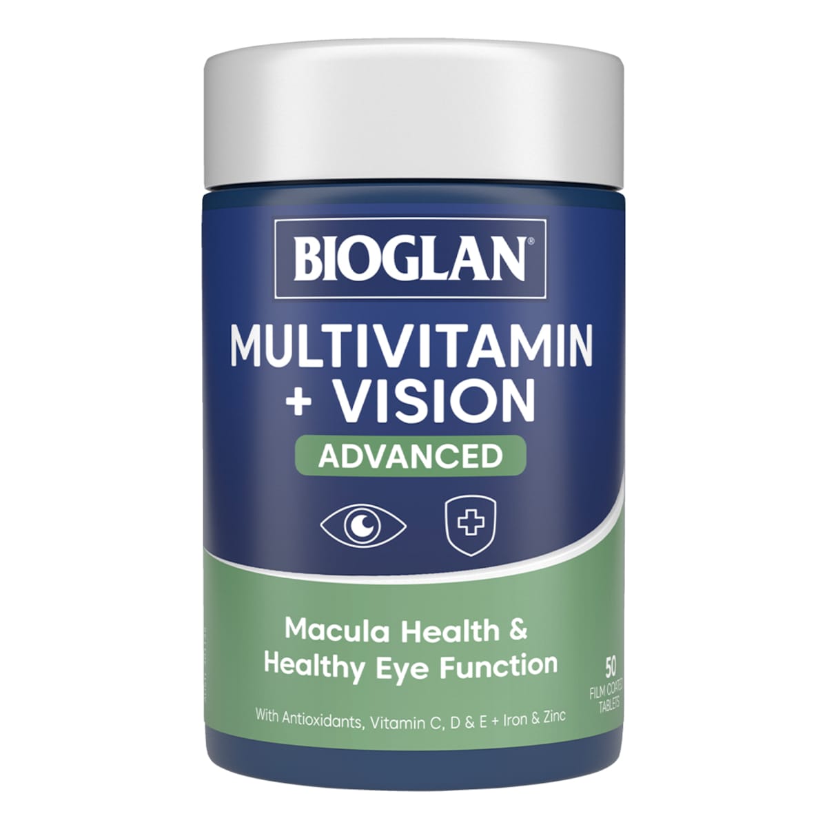 Bioglan Multi + Vision Advanced 50 Tablets