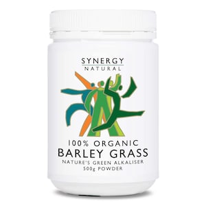 Synergy Natural Organic Barley Grass Powder 500g