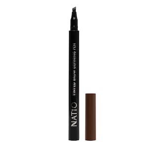 Natio Tinted Brow Defining Pen Dark Brown 0.6ml