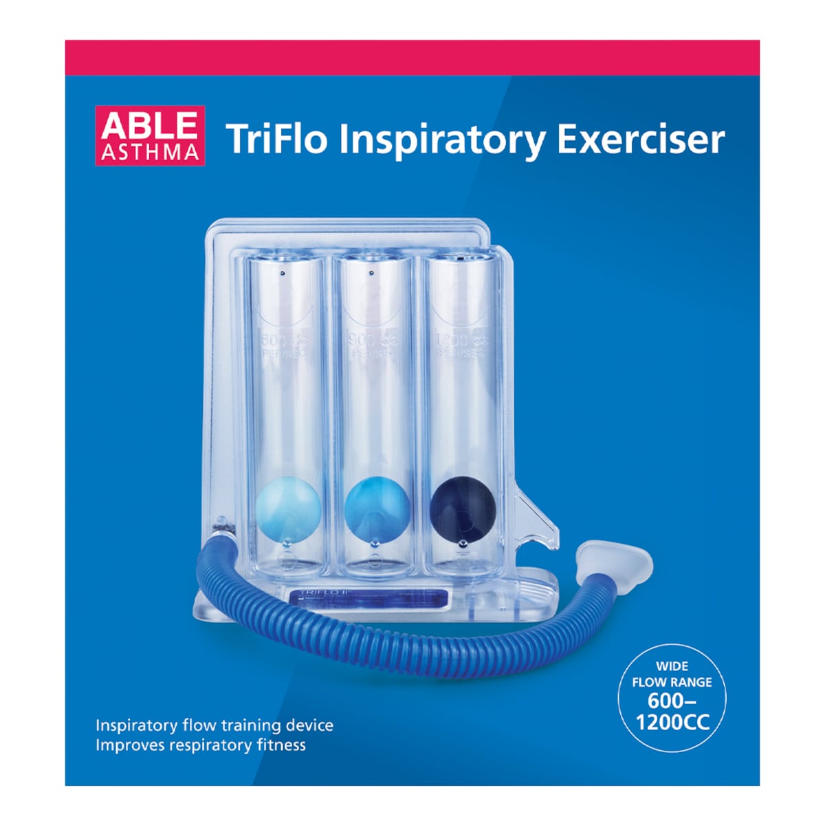 ABLE TriFlo Inspiratory Exerciser
