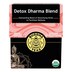 Buddha Teas Organic Herbal Detox Dharma Blend Tea 18 Pack