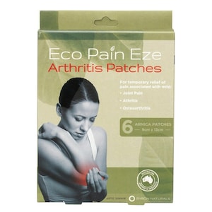 Eco Pain Relief Arthritis Arnica 6 Heat Patches