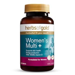 Herbs of Gold Womens Multi + Vitamin D3 1000IU 60 Tablets