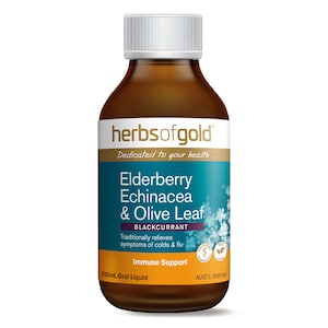 Herbs of Gold Elderberry Echinacea & Olive Leaf 200ml