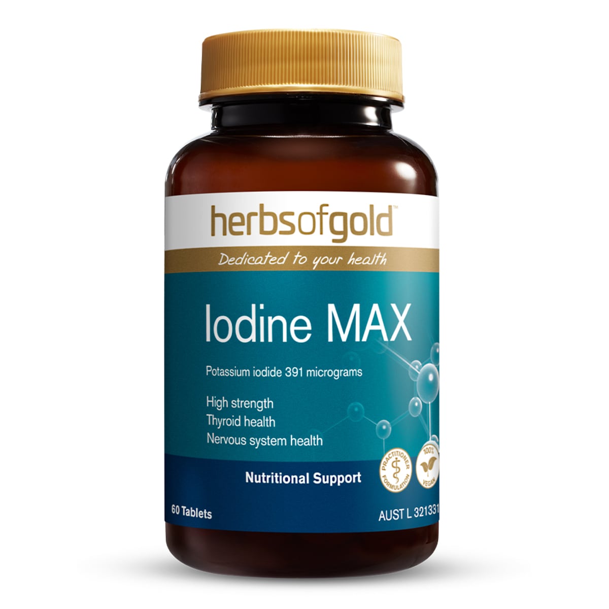 Herbs of Gold Iodine Max 60 Tablets Australia