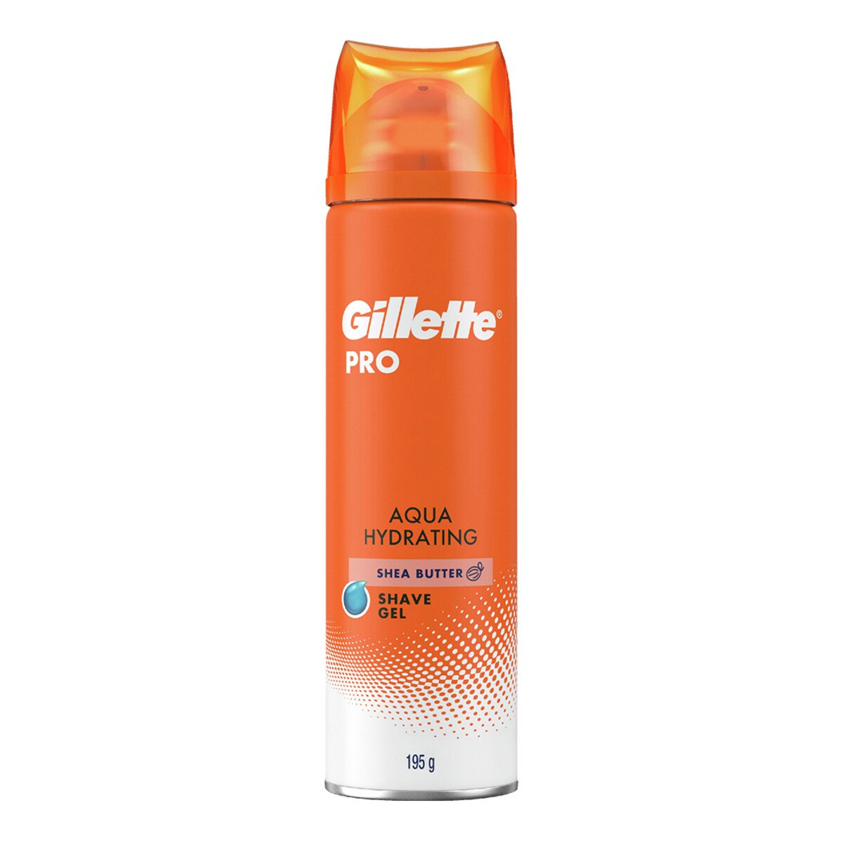 Gillette Pro Aqua Hydrating Shave Gel Shea Butter 195g