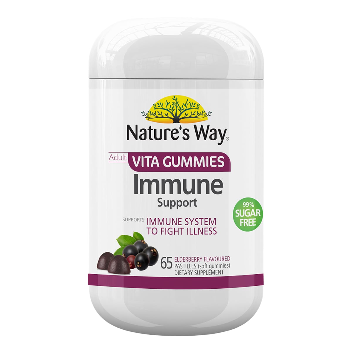 Natures Way Adult Vita Gummies Immune Support 65 Pack