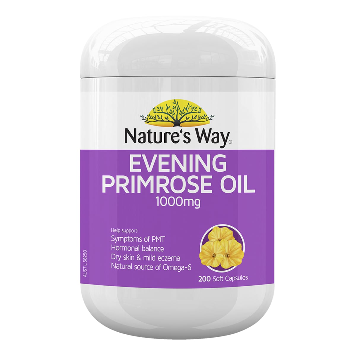 Natures Way Evening Primrose Oil 1000mg 200 Capsules