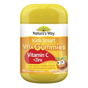 Natures Way Kids Smart Vita Gummies Vitamin C & Zinc 60 Pack