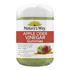 Natures Way Apple Cider Vinegar 65 Gummies