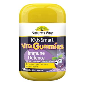 Natures Way Kids Smart Vita Gummies Cold & Flu Immunity 60 Pack