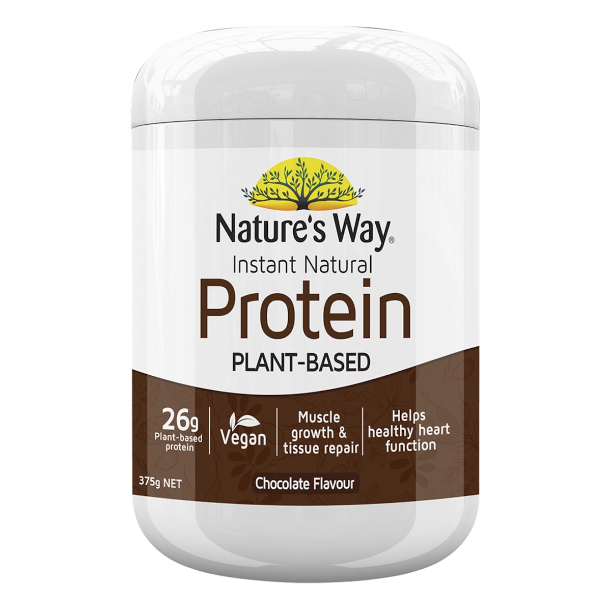 Natures Way Instant Natural Protein Chocolate 375g Australia