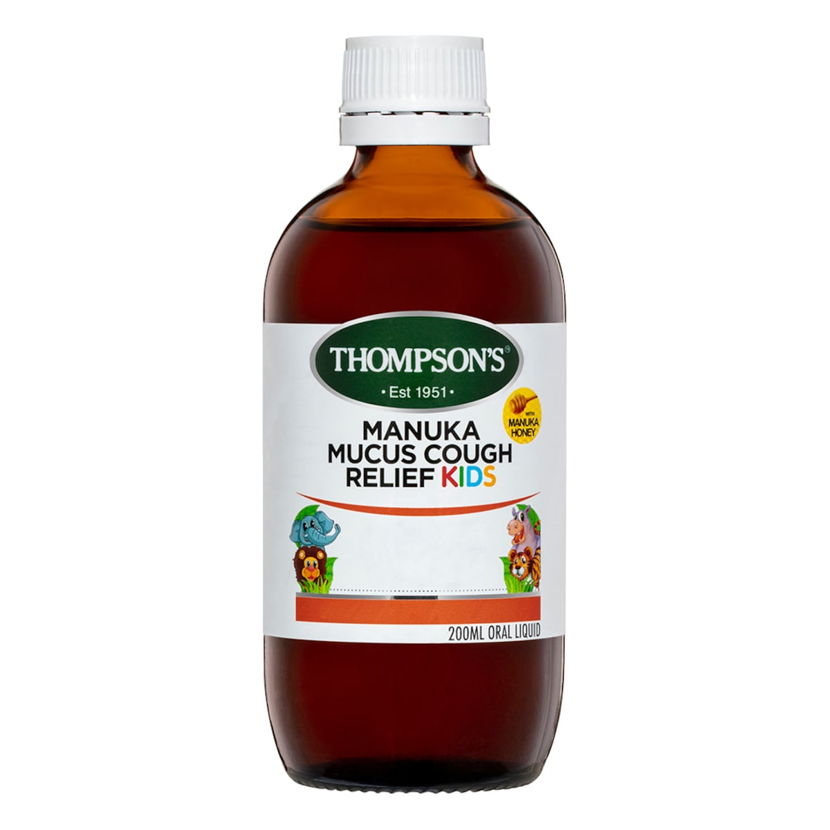 Thompsons Manuka Cough Relief Kids 200ml