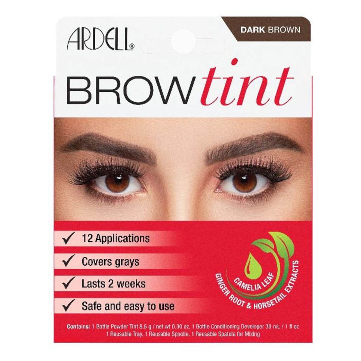 Ardell Brow Tint Dark Brown 1 Kit