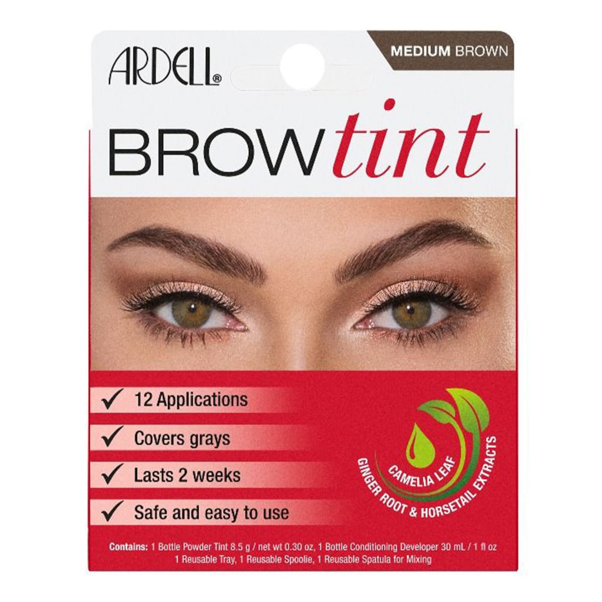 Ardell Brow Tint Medium Brown 1 Kit