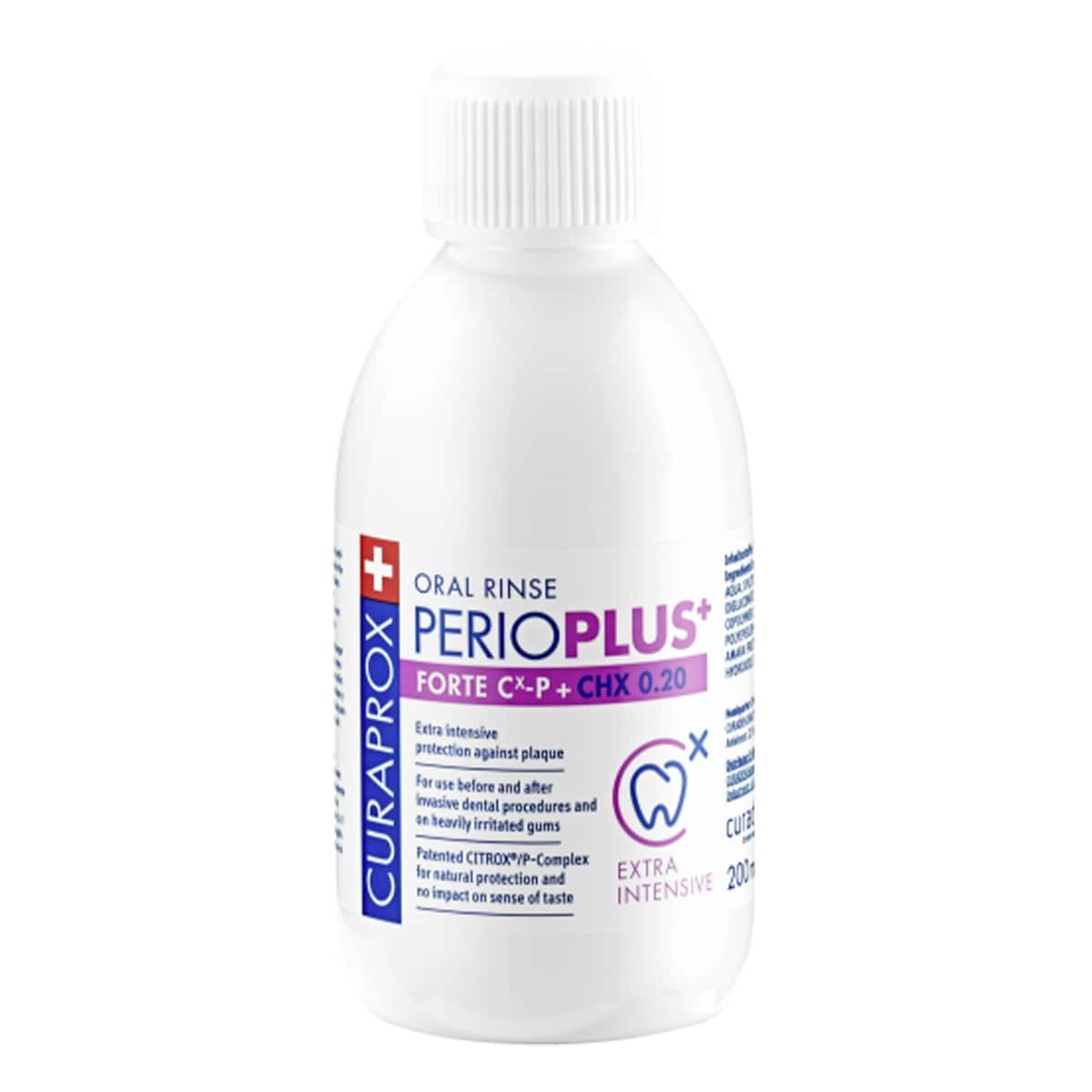 Curaprox PerioPlus+ Forte Chlorhexidine 0.2% 200ml