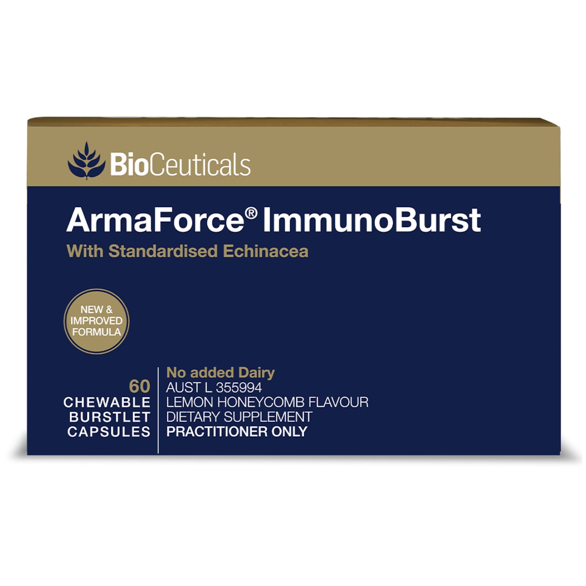 BioCeuticals ArmaForce ImmunoBurst 60 Chewable Burstlet Capsules