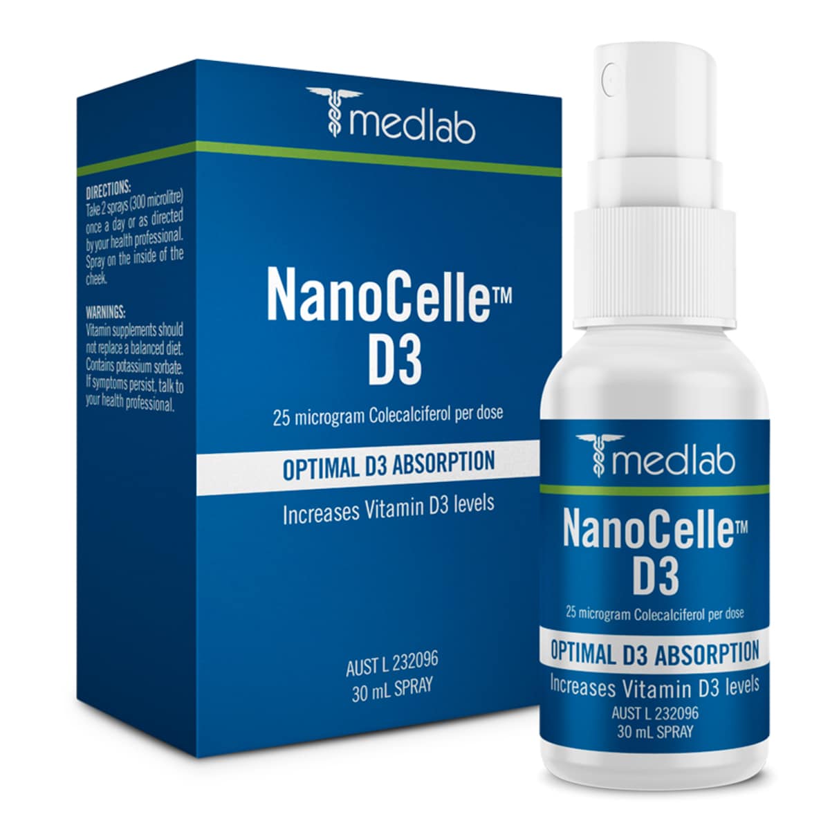 Medlab NanoCelle D3 30ml