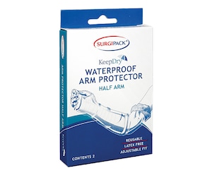 Surgipack Keep Dry Waterproof Protector Half Arm 2 Pack