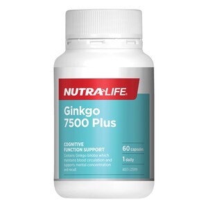 Nutra-Life Ginkgo 7500 60 Capsules
