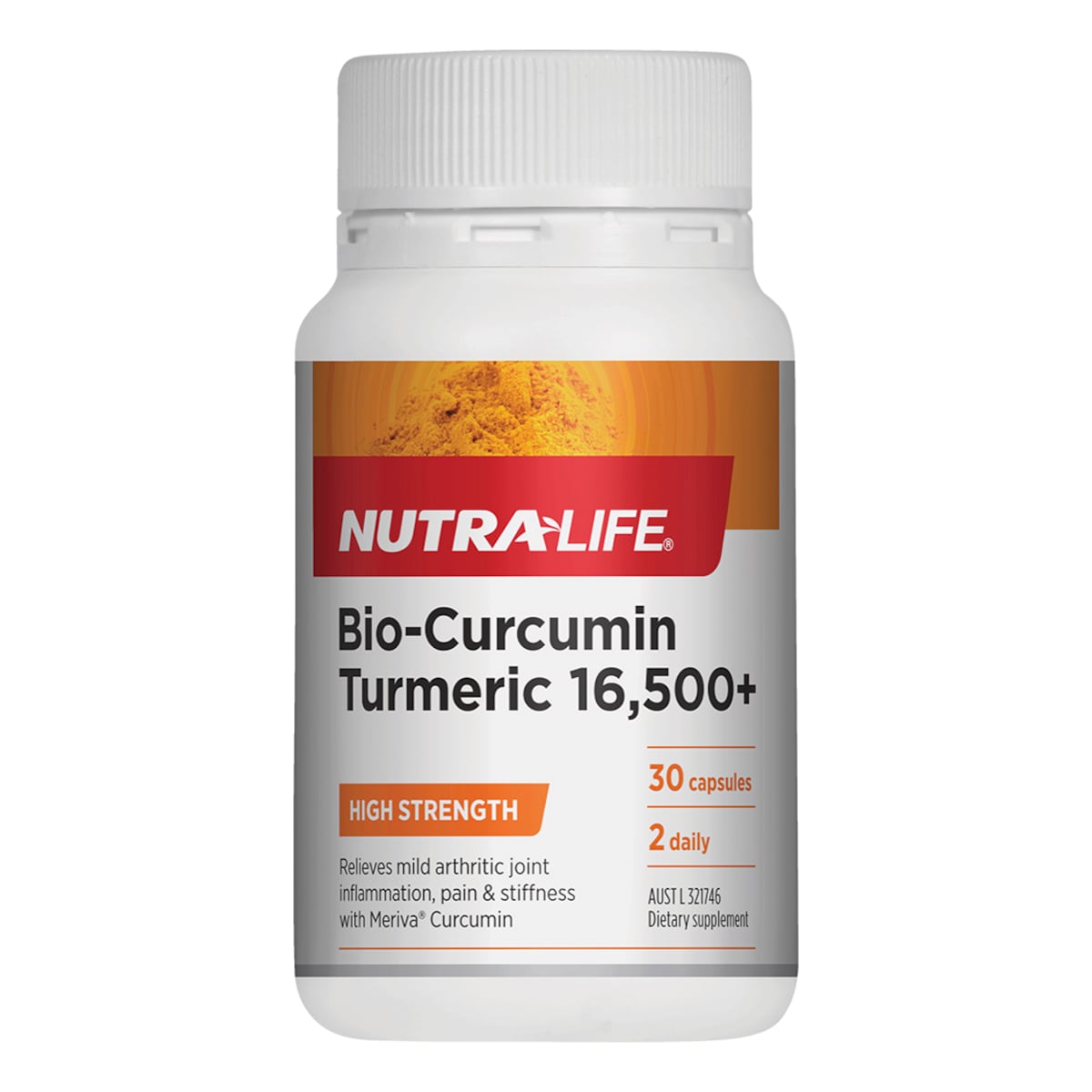 Nutra-Life Bio-Curcumin Turmeric 16500+ 30 Capsules
